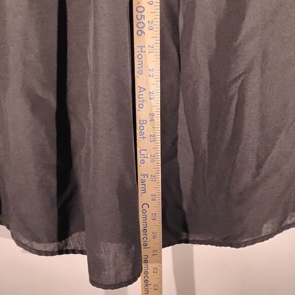 Ely Diamond pearl snap shirt mens L Large black skull embroidered feather - Picture 7 of 9